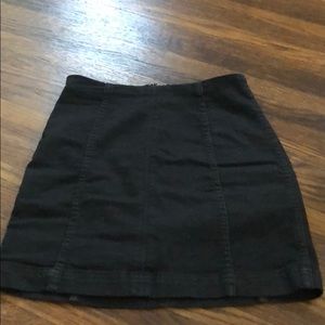 Free people mini skirt